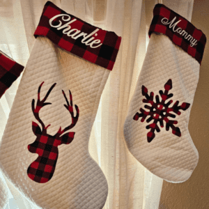 personalized embroidered stockings