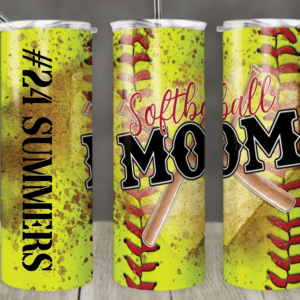 Softball Mom Tumbler