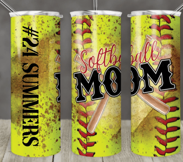 Softball Mom Tumbler