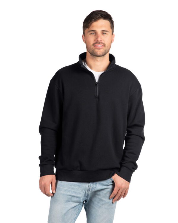 9643 Next Level Apparel Unisex Fleece Quarter-Zip