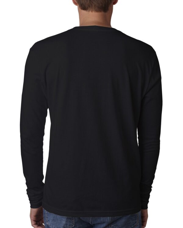 N3601 Next Level Apparel Men's Cotton Long-Sleeve Crew - Image 3