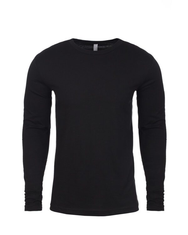 N3601 Next Level Apparel Men's Cotton Long-Sleeve Crew - Image 7